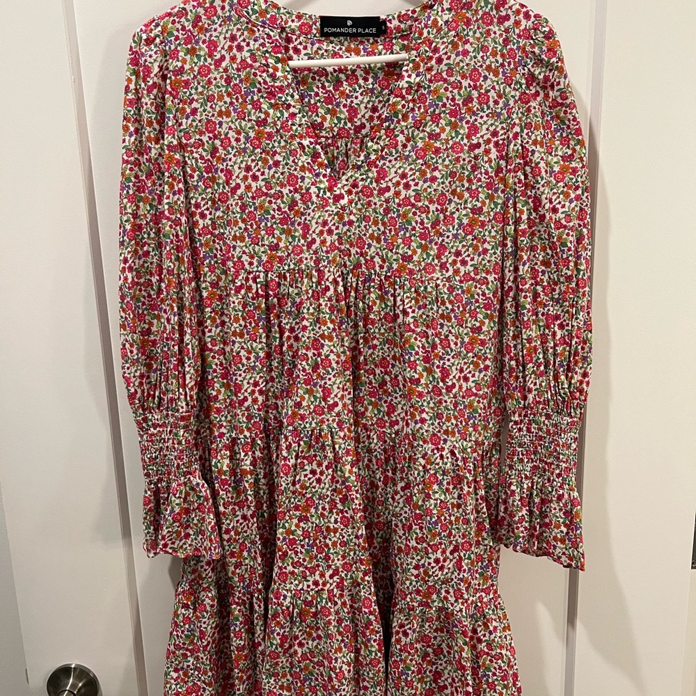 Pomander Place Kenzie Ditsy Floral Dress